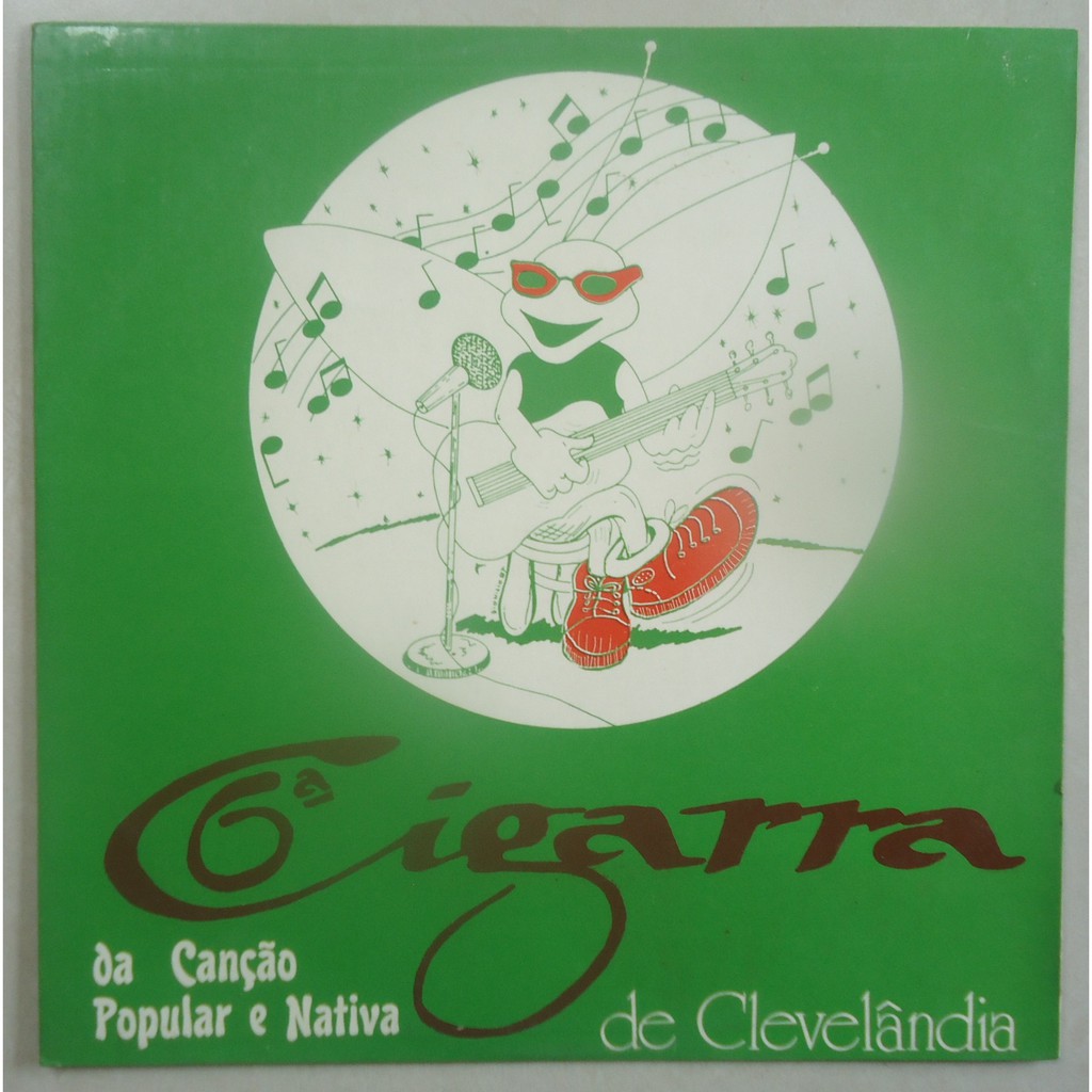 Lp 6° Cigarra Da Canção Popular e Nativa 1991, Disco De Vinil