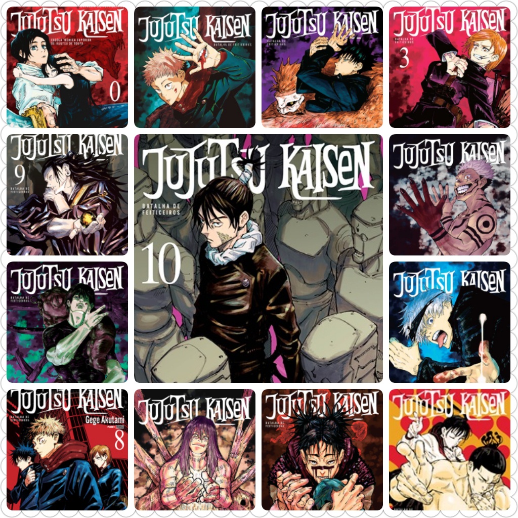 Jujutsu Kaisen  Manga imagens, Anime, Manga