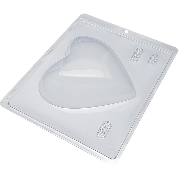 1~10 Forma Simples  Coração Liso 500Grs 28 - (H2) em Acetato BWB Para Bombom e Doces de Chocolate.