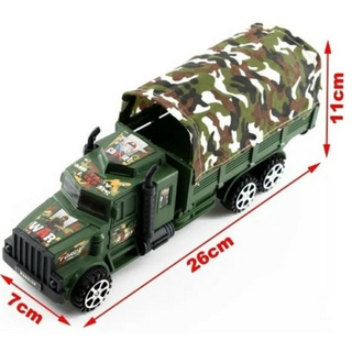 Caminhão A Fricção Camuflado Militar De Brinquedo Do Exercito CÓD. 014