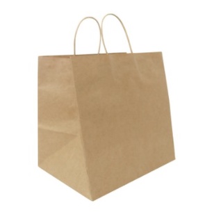 Sacola de Papel  Kraft Fundo Largo Delivery (20x13,5x22cm) Ref 5805  Com 10 unidades em Oferta na Shopee