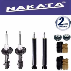 Kit 4 Amortecedores Nakata Polo Fox Spacefox 2008 + Kits