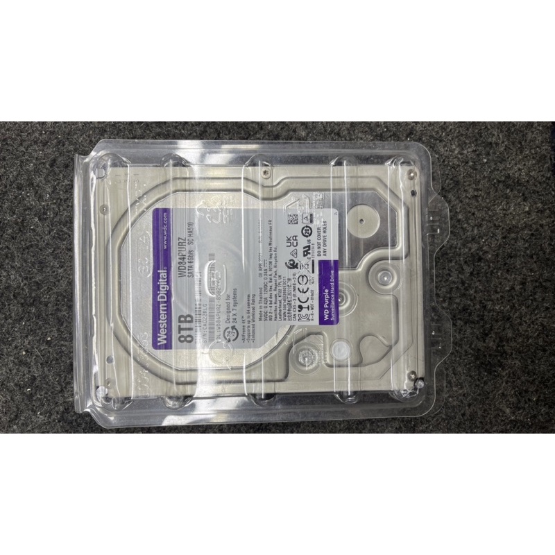 ほぼ未使用品 Western Digital 8TB HDD WD84PURZ ネット卸売 safetec