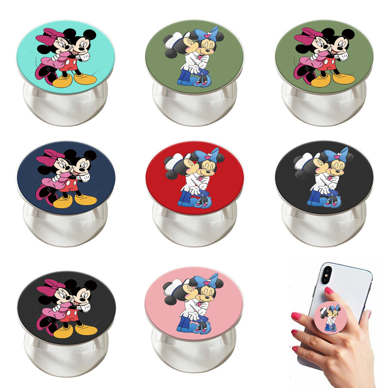 Hugs E Beijos Mickey Minnie Mouse Portabler Grip PopSocket Stand Ring Holder  For Samsung Galaxy A50S A30S A20S A10S A51 A71 A01 | Shopee Brasil