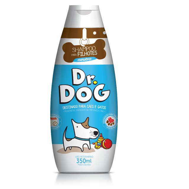 Shampoo para Cachorros, Gatos, Filhotes, pH neutro, Não Arde Olhos, Hipoalergênico peles sensiveis