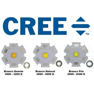 Led Cree Xt-e Xte 5 W Branco Frio Natural Quente
