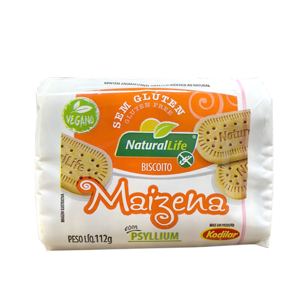 Biscoito de Maisena Vegano 112g - NaturalLife em Oferta na Shopee