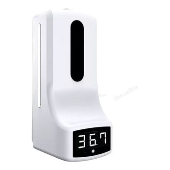 Termômetro Externo Com Dispenser De Álcool Automático Nf em Oferta na Shopee