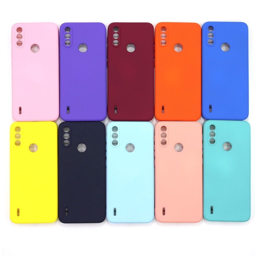 Capa Capinha Case De Silicone Proteto Camera Para Motorola Moto E7 Power
