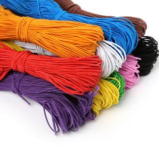 25 Metros 1MM Beading Contas Cordão Elástico Corda Do Estiramento Strap Talão Para Pulseira DIY 10 Cores Escolha