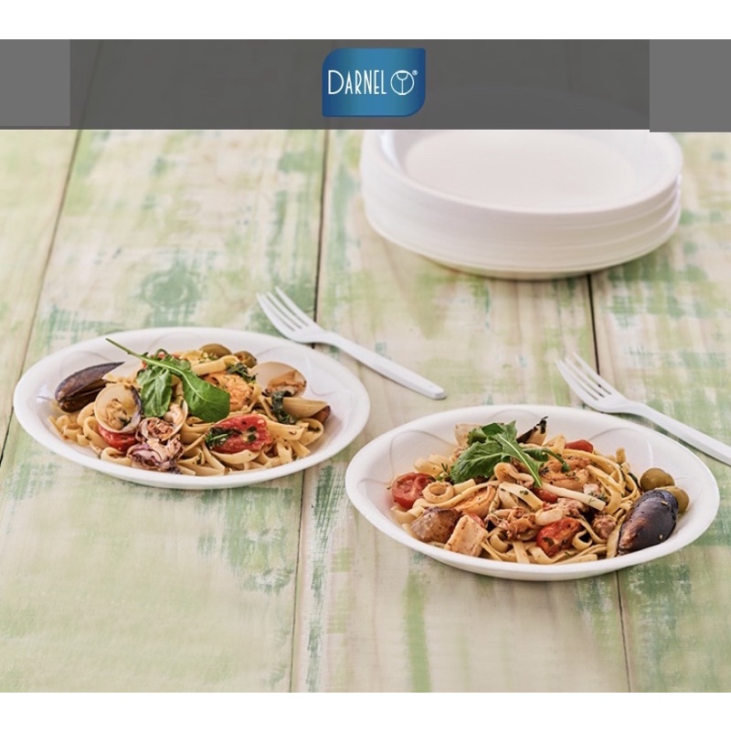 20 pratos isopor darnel espumado tamanho 12/15.5/18/23/26 cm// em Oferta na Shopee