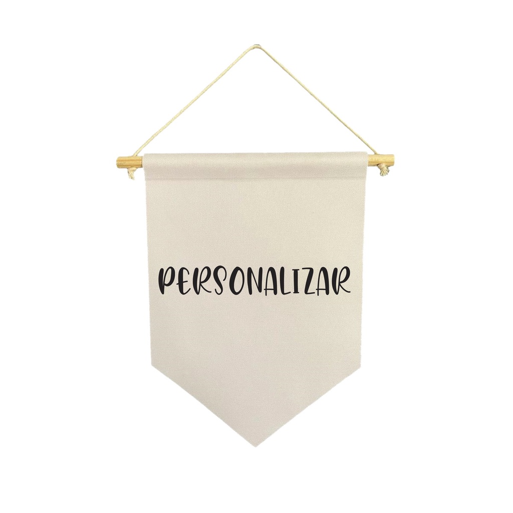 Flamula decorativa personalizada tamanho 30x40cm em Oferta na Shopee