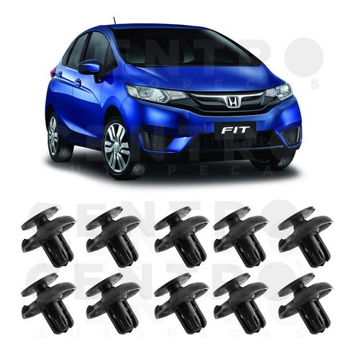 10 Presilha Para-barro Honda Fit 2016 2017