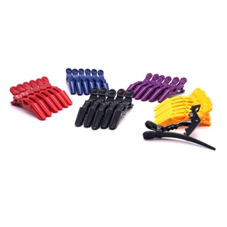 6 Presilha Clip Grampo Jacare Crocodilo Para Cabelo Cabeleireiro em Oferta na Shopee
