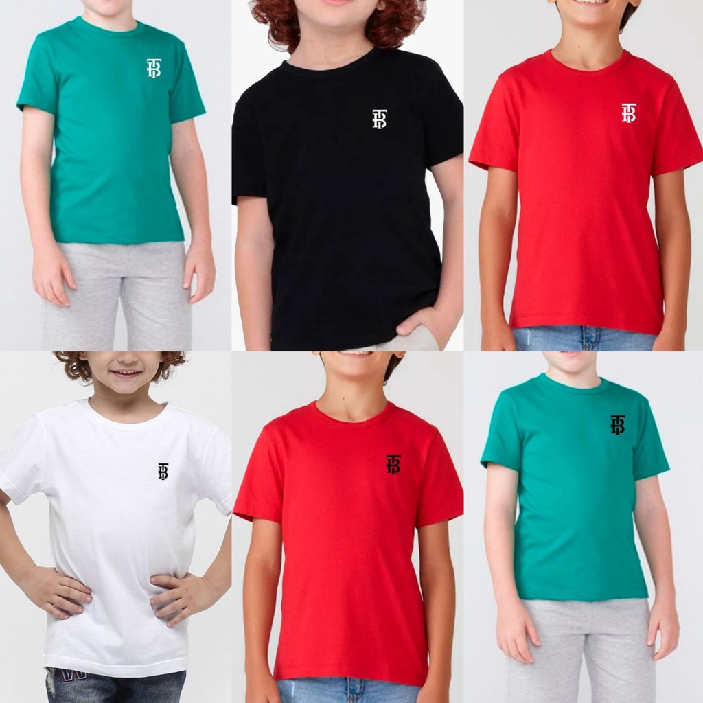 Camiseta Infantil Criança bebe Tatao Baby 100%Algodão Penteado Premium