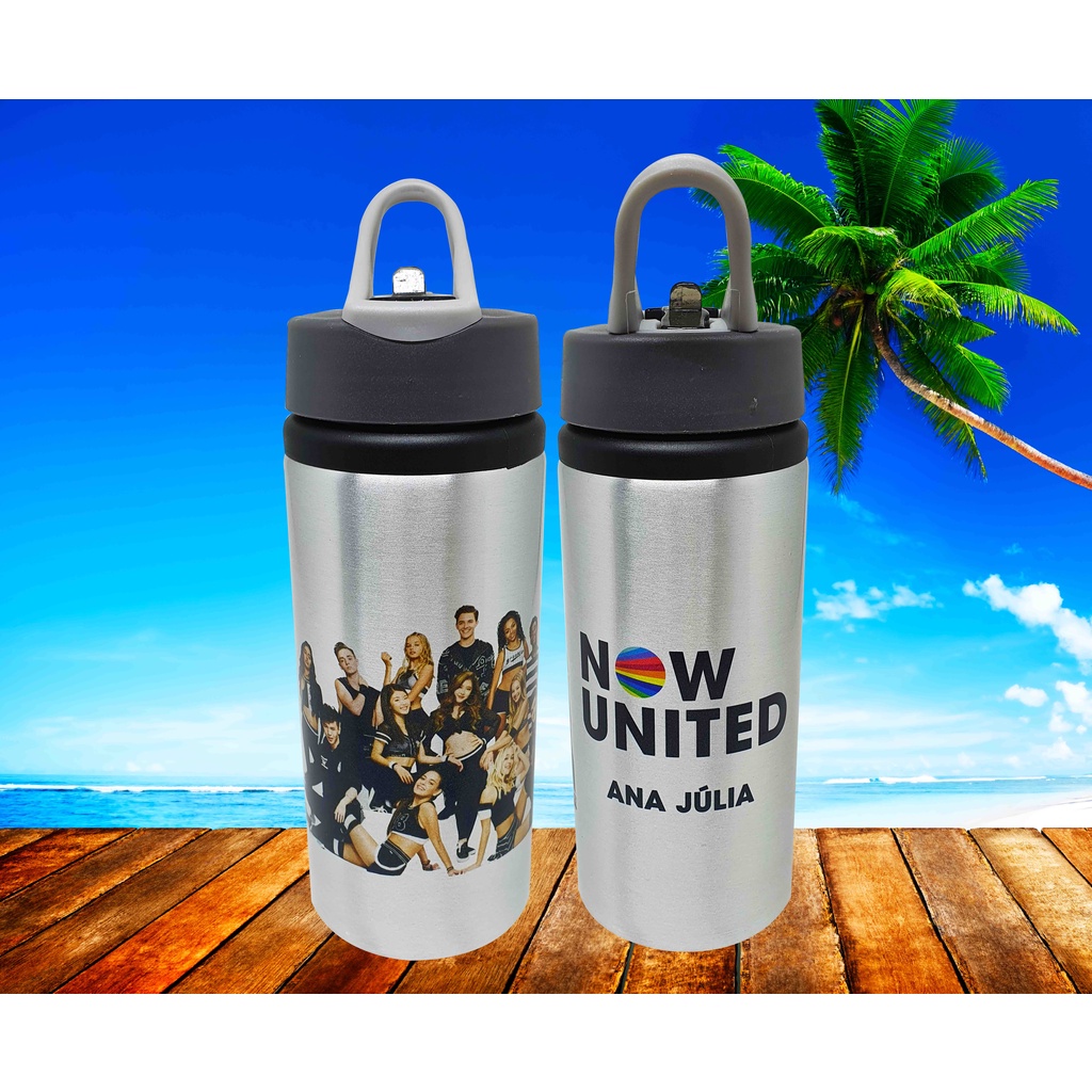 Squeeze Garrafinha Grupo Musical Internacional Now United