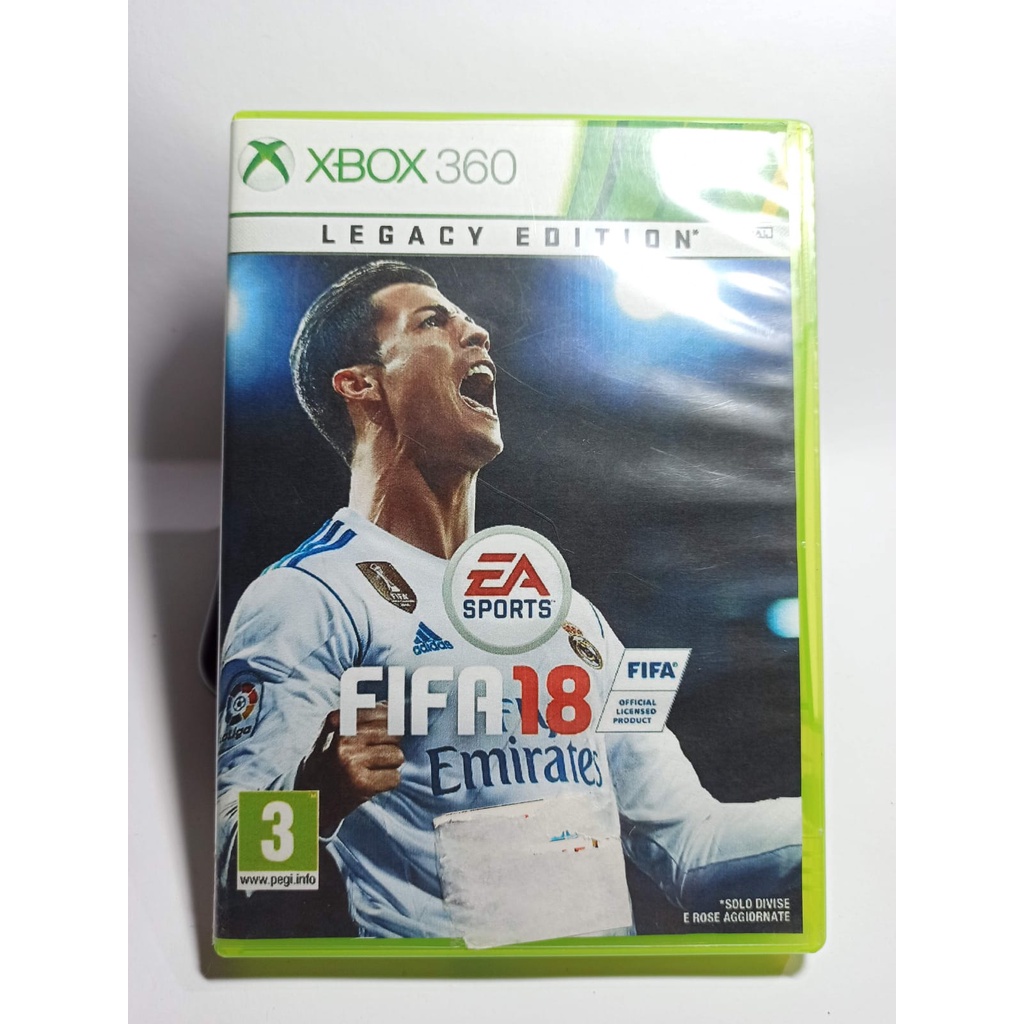 Fifa 18 Xbox 360 Mídia Física Shopee Brasil
