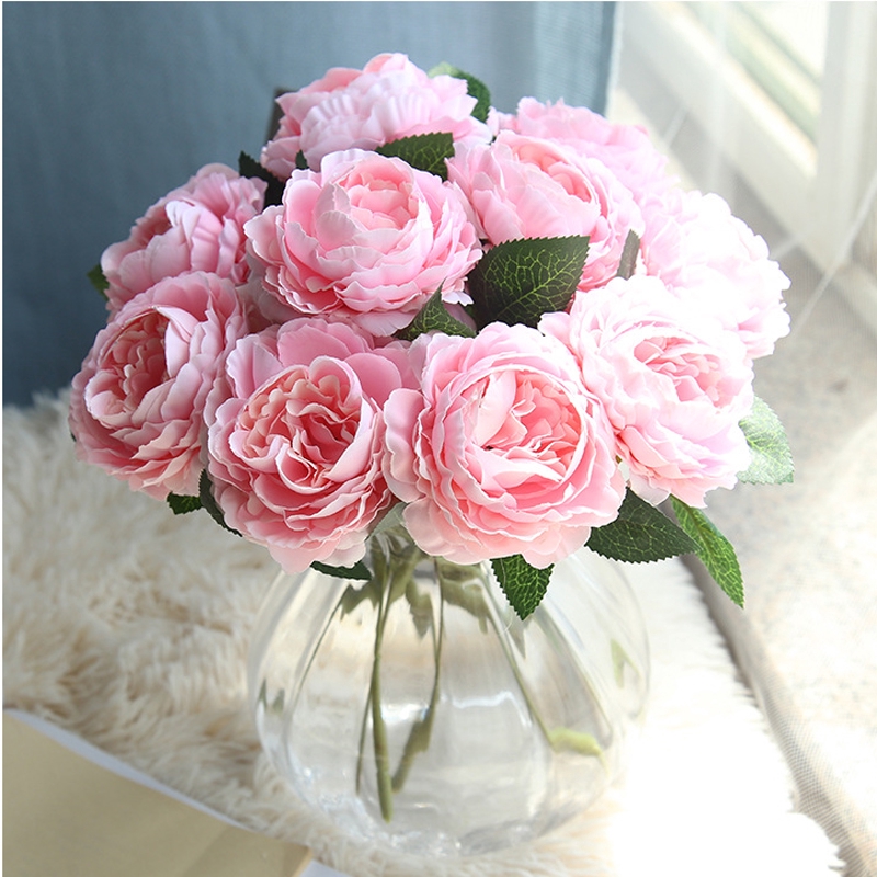 Flor Artificial Cabeca Unica Rosa Estilo Nordico Para Segurando A Mao E Flor Para Decoracao De Casamento Xy005 Shopee Brasil