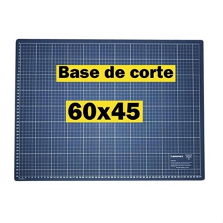 Base de corte com cores variadas 60x45 costura criativa, patchwork e artesanato dupla face em Oferta na Shopee