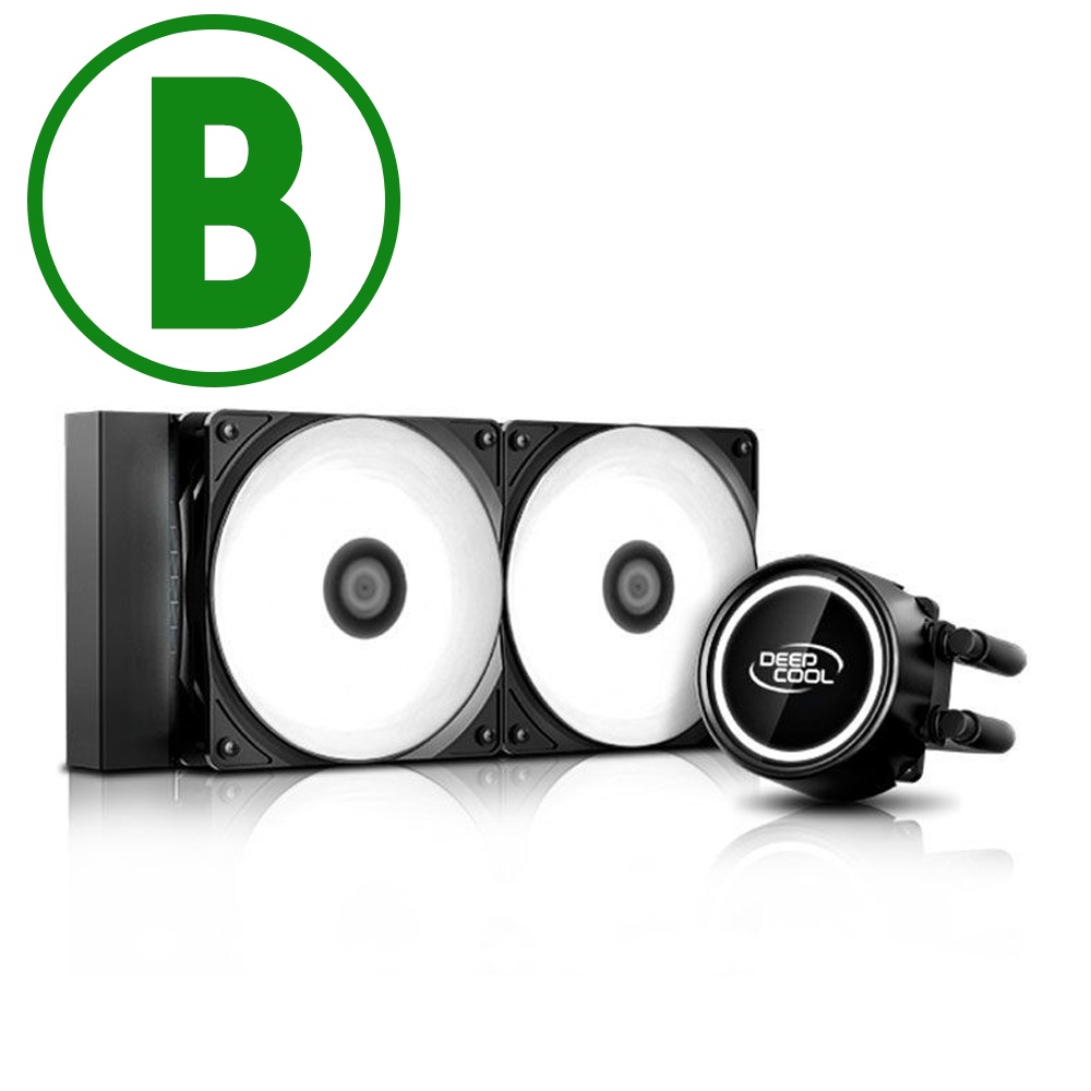 Water Cooler Deepcool LE500 Rainbow, LED, 240mm, Intel e AMD, Preto - R ...