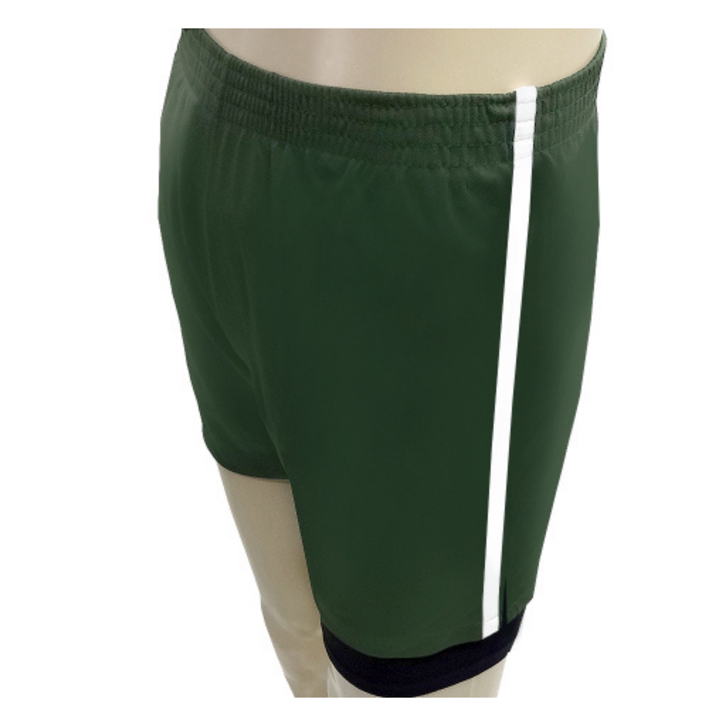 Calção TFM Trilobal Exército Brasileiro – Sargento | Verde Oliva | Secagem Rápida | Padrão RUE