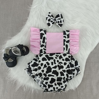 Romper Body Roupa Bebê Jardineira Ensaio Mesversario Fazendinha Bezerrinha Vaquinha Macacão