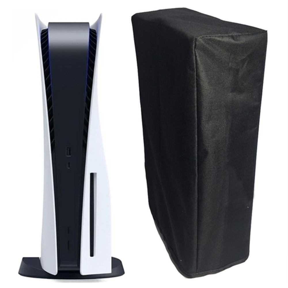 Capa Para PS5 Slim Digital Blue Ray Antipoeira Protetora Vertical Case Sem Logo