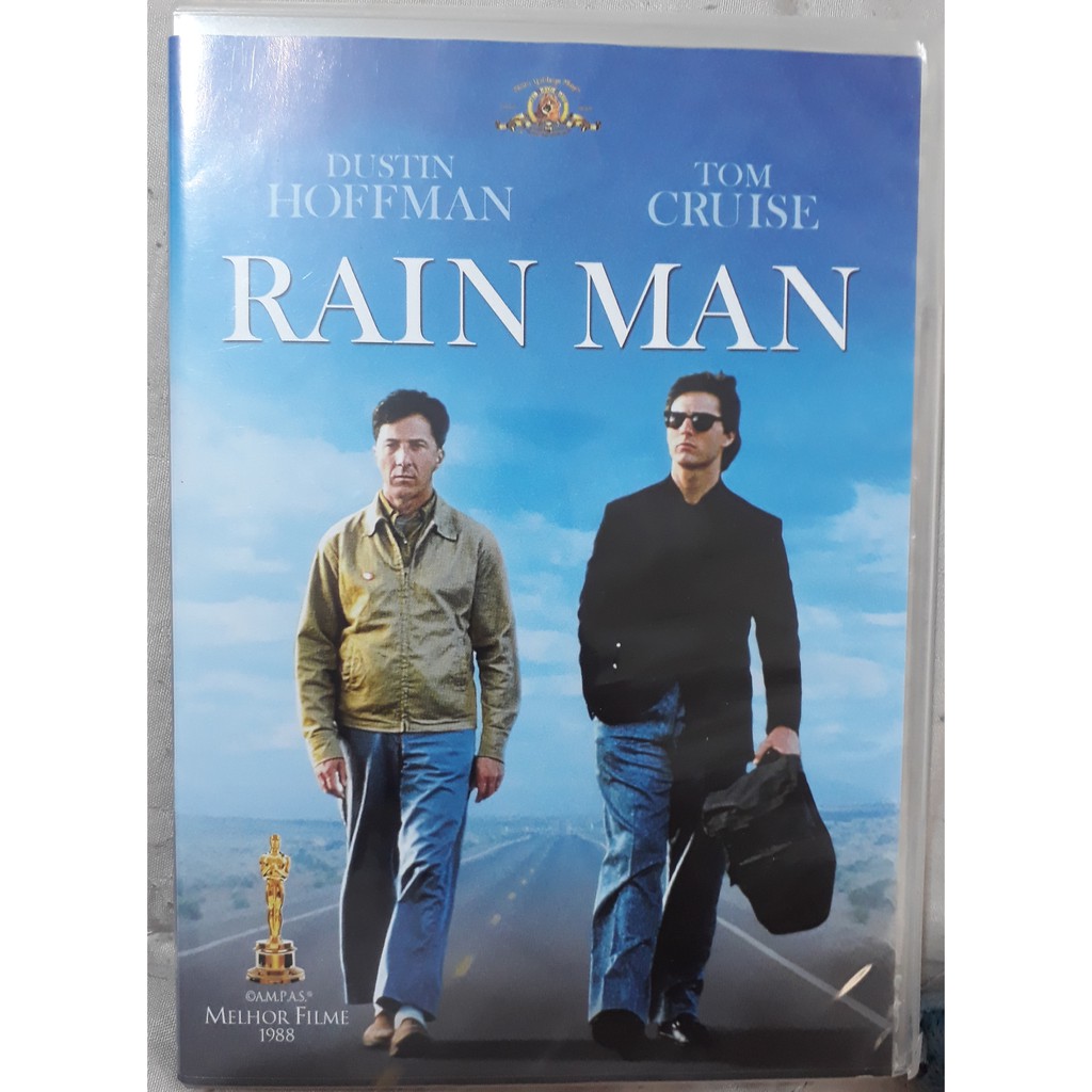 Dvd Rain Man Dustin Hoffman Tom Cruise Ganhou 4 Oscar Fox disney