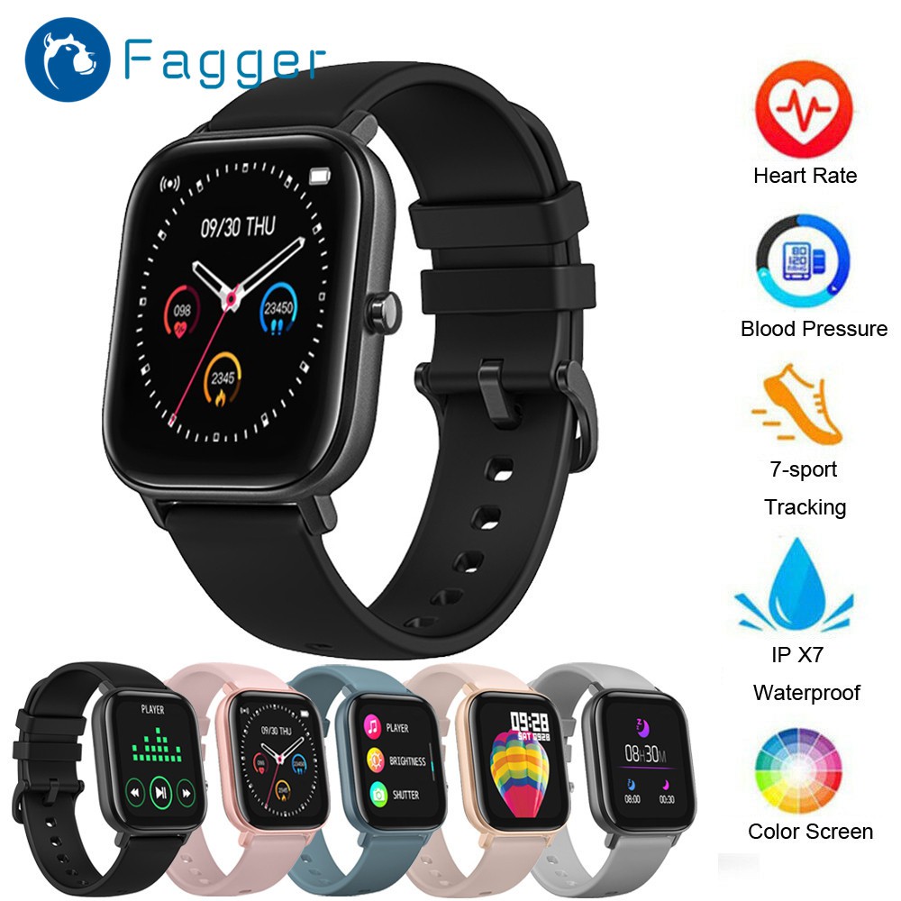 Fagger * * P8 Sports Smart Watch Fitness Heart Rate Smart