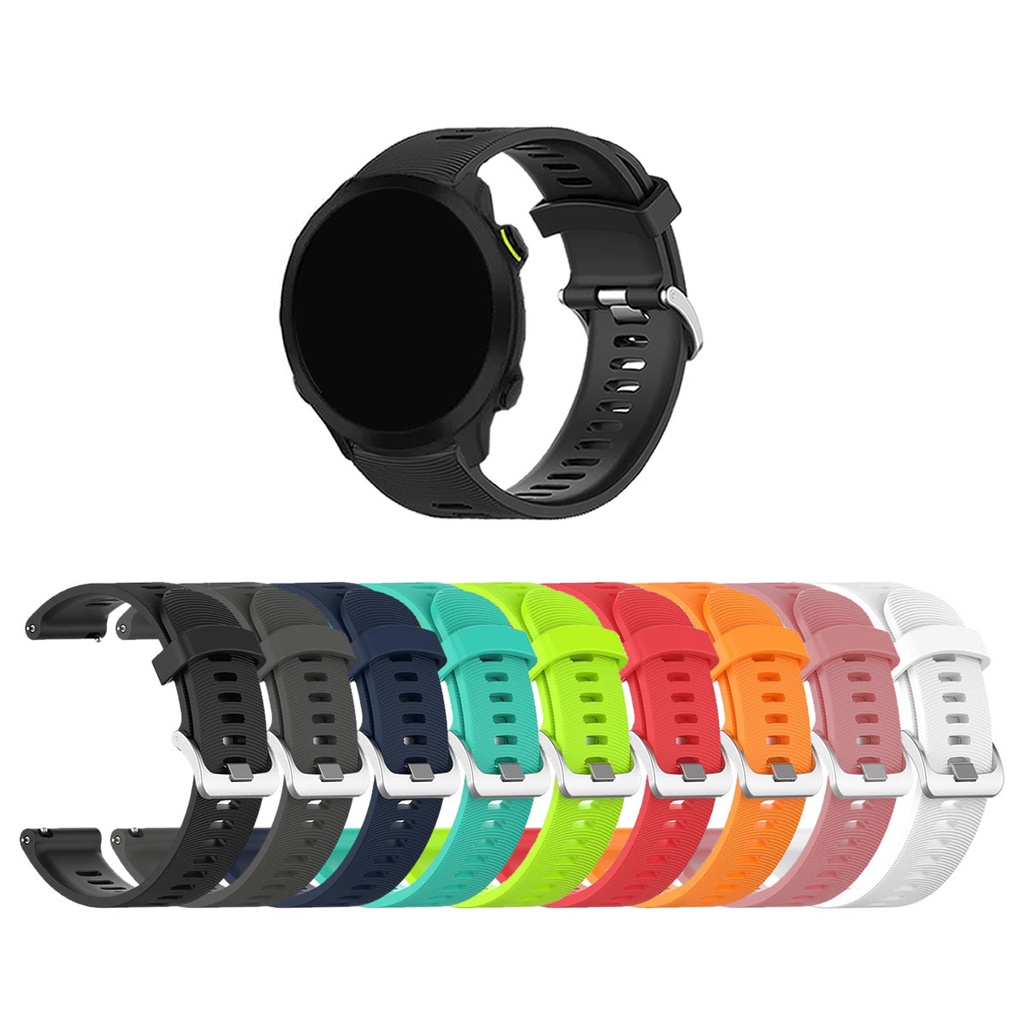 Pulseira para Garmin Forerunner 55 - silicone 20mm