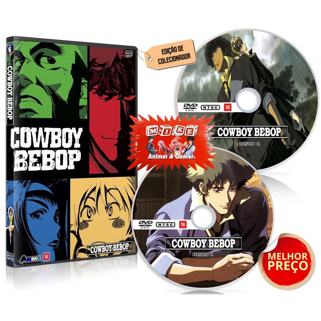 Dvd Cowboy Bebop Legendado TV + Filme