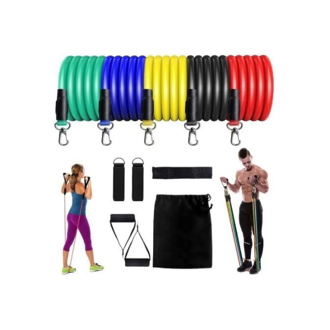 Elástico extensor 5 Faixas para Exercicios BandS