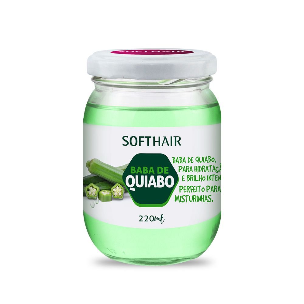 Baba de Quiabo Soft Hair 220ml em Oferta na Shopee