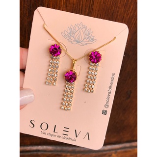 Conjunto De Pedraria Princess