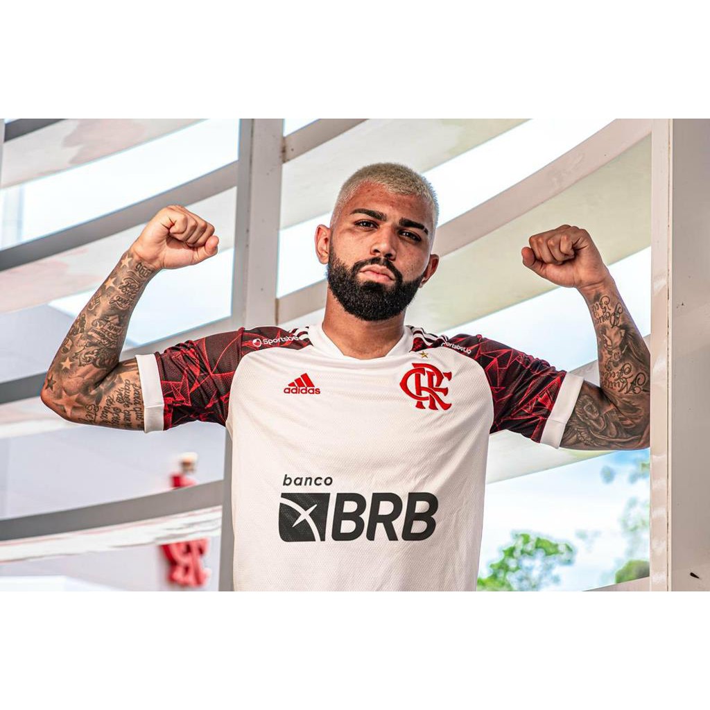 Camisa Do Flamengo Branca Masculina Nova Promocao 2021 Shopee Brasil