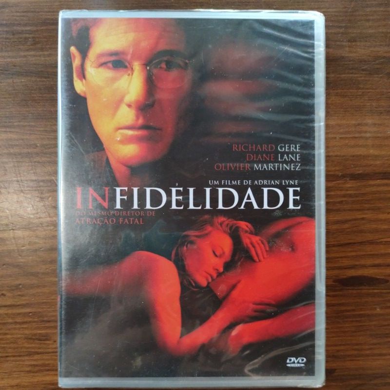 DVD Original LACRADO Infidelidade Richard Gere Diane Lane Olivier Martinez