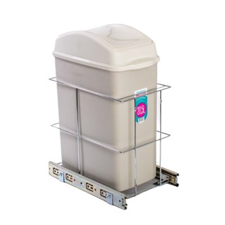 Lixeira Aramada Embutir Deslizante Armário Cozinha 20,5 Lts em Oferta na Shopee