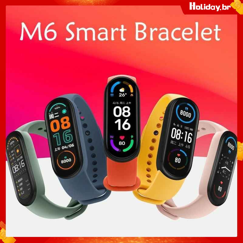 M6 Smartwatch relogio intelligent Smartband Heart Rate Monitor ...