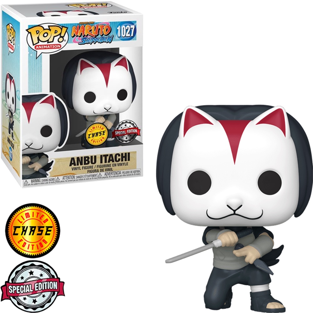POP Chase Naruto Shippuden - Itachi Anbu 1027 Novo Original
