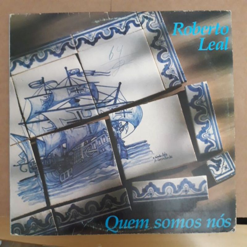 LP Roberto Leal - Quem Somos Nós 1990 RGE Discos c/ encarte fado Portugal