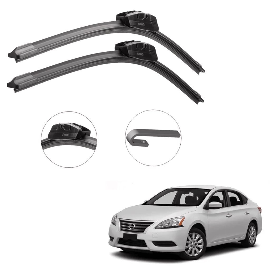 Palheta Limpador Parabrisa Nissan Sentra 2007 A 2013 Bosch