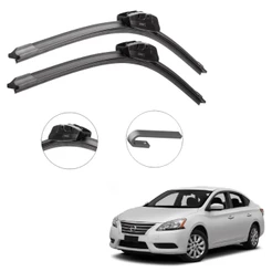Palheta Limpador Parabrisa Nissan Sentra 2007 A 2013 Bosch