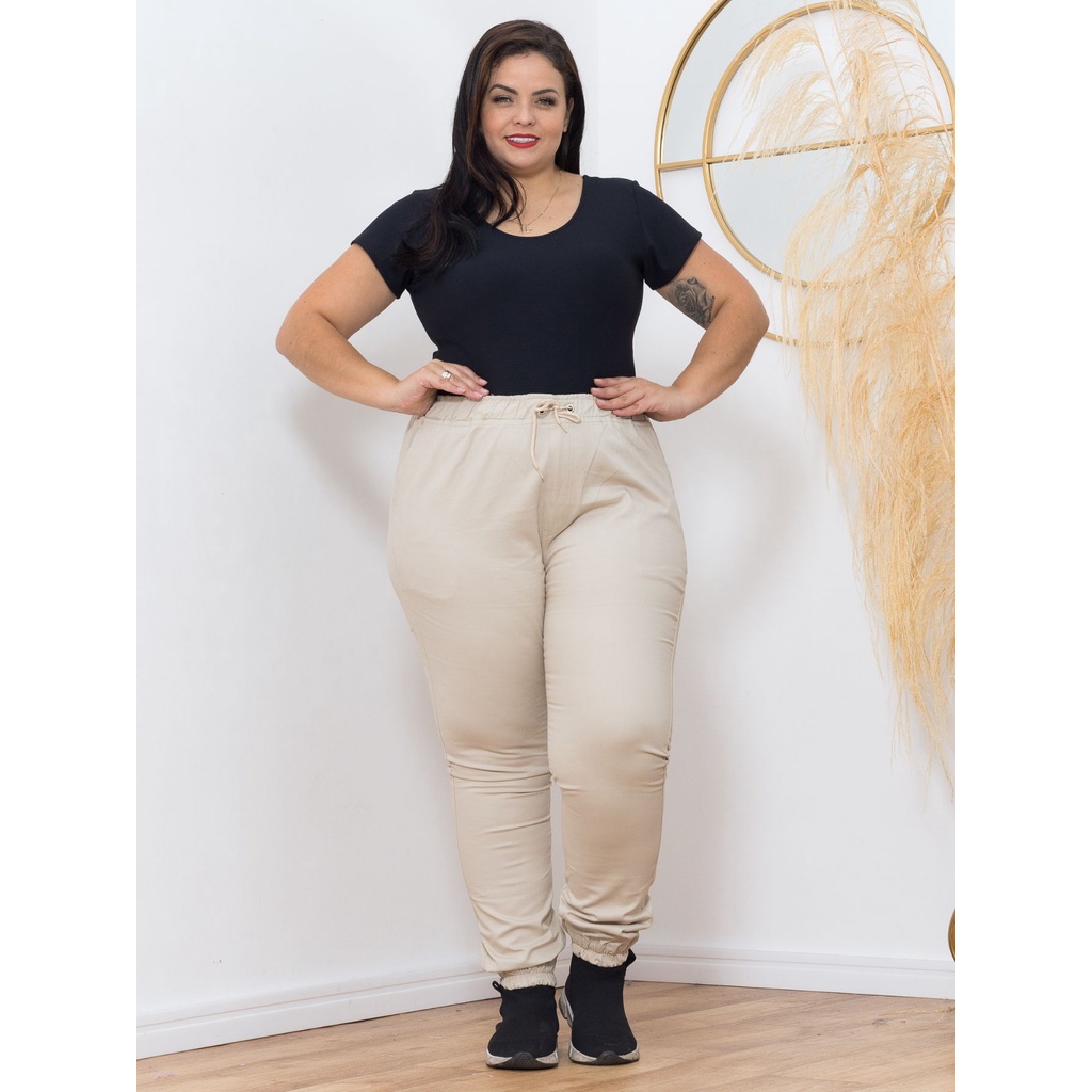 Calça SARJA UNISSEX Jogger Plus Size/Calça Sarja Premium