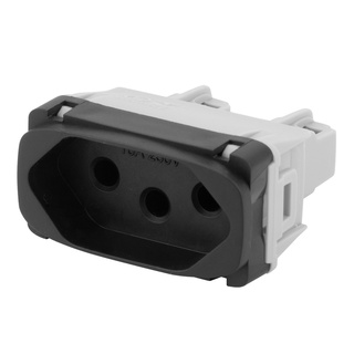 Módulo Tomada 20A - Alumbra Gracia Black Maxx - GBMX047