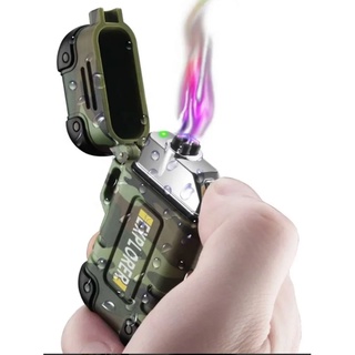Isqueiro De Plasma Portátil Recarregável Usb Prova D