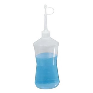 Kit com 3 Almotolias Transparente Bico Reto ou Bico Curvo Frasco com tamanho de 60 ml a 500ml