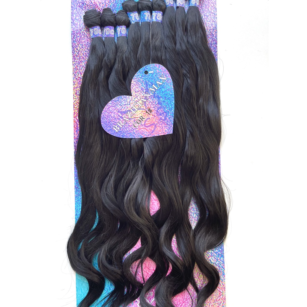 Cabelo Orgânico - Brazilian Plus Max - 80cm/360g Super Star