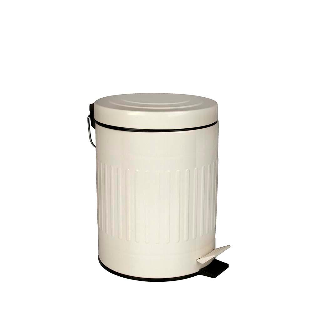 Lixeira Com Pedal E Balde Removível 5 Litros Inox Retrô Mor em Oferta na Shopee