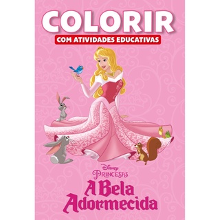 Colorir Atividades Educativas Disney - A Bela Adormecida