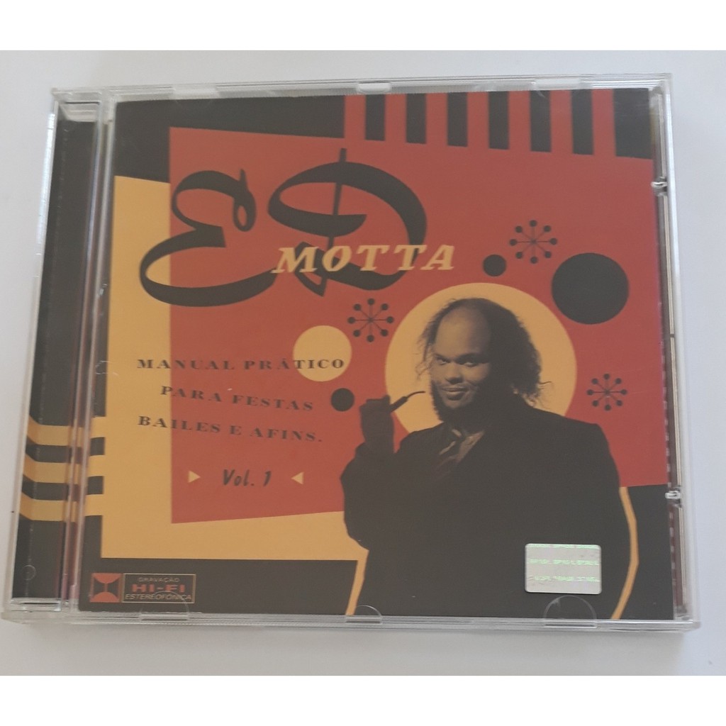 Cd Ed Motta - Manual Prático Para Festas , Baules Afins *